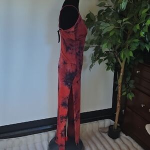 NWT Elegant Red and Black Dress